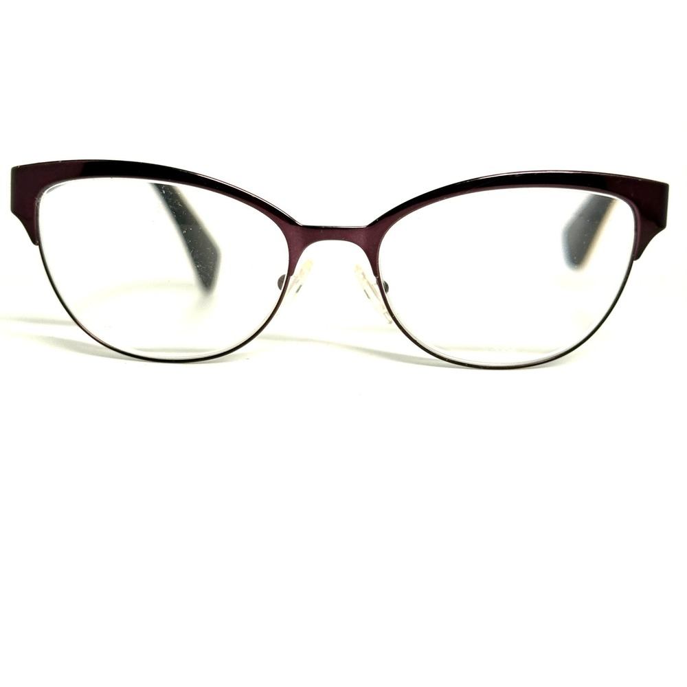 Versace 1397 Cat Eye Eyeglasses Burgundy Purple Frames 53-17-140 22924
